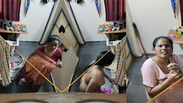 Desi Mom Caught Son Secretly Capturing Of Dress Change