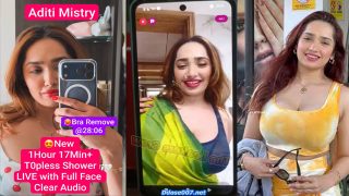 Topless Shower Aditi Mistry – Huge Boobs Rub Pussy Viral