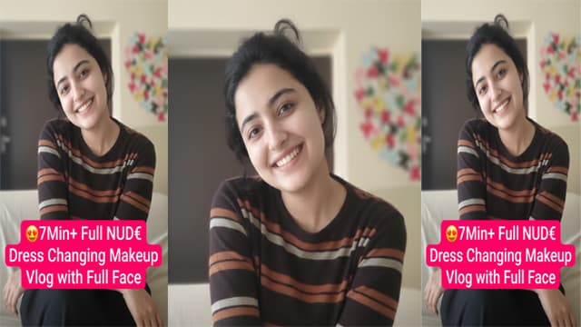 Desi GF Latest Viral Full Nude Dress Changing & Makeup Leaked Free Video