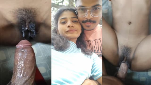 Tamil Valentine Sex – Outdoor Couple Creampie MMS