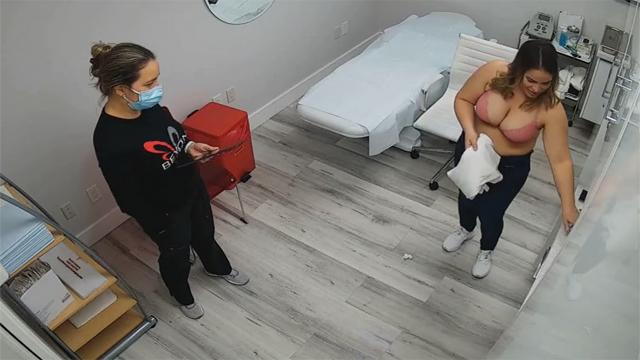 Breast Examination Clinic Captured Multiple Girls Nude Boobs