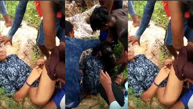 Indian Teen Girl Gangbang In Jungle Sex Video