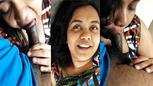 Tamil Cuckold Wife Giving Deep Blowjob – Cum On Face