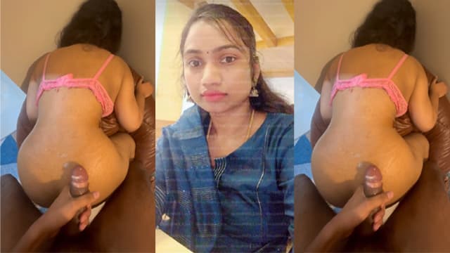Tamil Wife Giving Blowjob & Doggy Style Sex Her Husband CumShot Video